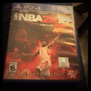 NBA2K16 gently used for the PS4